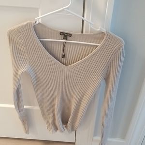 Beige Express sweater, never worn